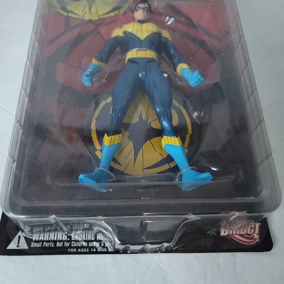 Nightfall Batman Series 1 NIGHTWING Action Figure DC Direct Bent Card - Picture 3 of 7
